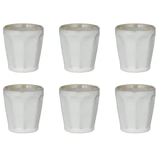 BUTLERS Espressotasse 0,07 l Weiß 6 St.