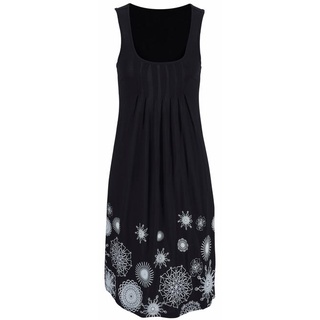 Beachtime Strandkleid Damen schwarz-weiß Gr.42