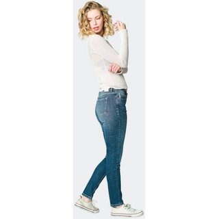 FIVE FELLAS Slim-fit-Jeans GRACIA nachhaltig, Italien, Stretch, magic shape blau