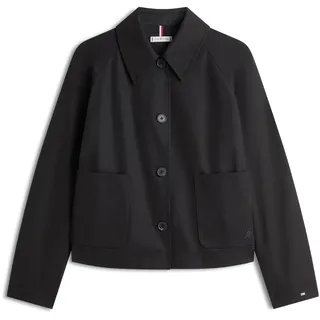 Tommy Hilfiger Relaxed Fit Trenchcoat Schwarz M