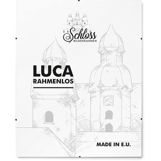 Schloss Bilderrahmen Luca rahmenlos 59,4x84 cm DIN A1, rahmenloser Bildhalter
