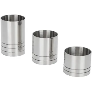 Cocktail-messbecher-set 25ml 35ml 50ml, Alkoholmessglas, Barkeeper-werkzeug Aus Edelstahl, Professioneller Jiggerbecher.