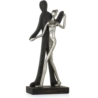 moritz Skulptur Tanzpaar Tänzer und Tänzerin Holz Deko Figur Tischdeko Dekoration für viele Anlässe