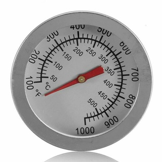 Grill-Thermometer, 50 ~ 500 °C Edelstahl-Thermometer, BBQ Smoker, Grill, Fleisch, Ofen, Temperaturanzeige, Grillthermometer