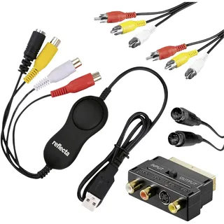 reflecta VideoCapture Set USB Video Grabber inkl. Video-Bearbeitungssoftware