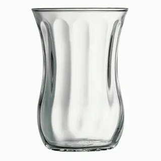 Pasabahce 42021.12 Set 12-tlg. Teeglass Optikli Cay Bardagi Gläser-Set für 12 Personen