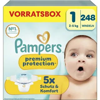 Pampers Premium Protection Gr. 1 (2-5 kg) 248 St.
