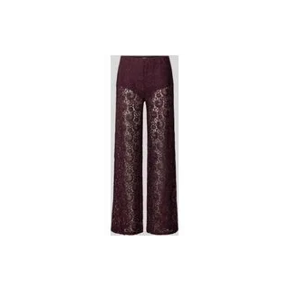 Stoffhose aus Spitze Modell 'GRACE', Lila, M