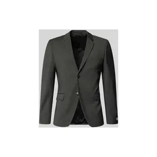Slim Fit 2-Knopf-Sakko mit Pattentaschen Modell 'JAMIE', Dunkelgruen, 94