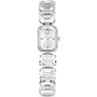 Swarovski Quarzuhr Millenia, 5621173, Armbanduhr, Damenuhr, Swarovski-Kristalle, Swiss Made weiß 