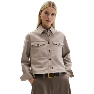 Marc O'Polo Kurzjacke aus Brushed Cotton Twill Braun L