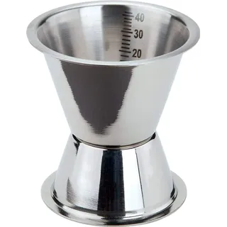 Fackelmann Cocktailmaß, Silber)