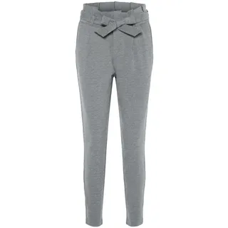 Vero Moda Loose Paperbag Hosen Medium Grey Melange XS 30