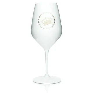 Moet Chandon Champagnerglas 0,54l Acryl Kelchglas Stielgläser Weinglas - Weiß