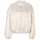 Damen Satin Blouson Jacke mit Bomberkragen braun Uni Gr S
