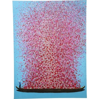 Kare Touched Flower Boat 60x120cm