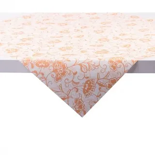 Sovie HORECA Tischdecke Liv in terrakotta aus Linclass® Airlaid 80 x 80 cm, 20 Stück - Floral Blumen Frühling