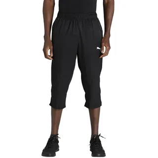 Puma Active Woven 3/4 Pants Hosen Schwarz S