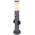 ETC Shop Sockelleuchte 60 cm 2x Steckdose grau