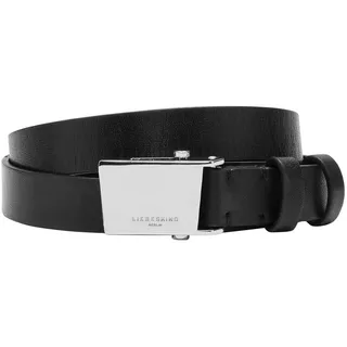 Liebeskind Berlin Gürtel Leder 2,5cm schwarz One Size