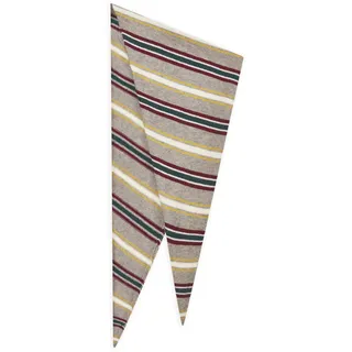 Dreieckstuch CODELLO "Codello Tuch", Damen, beige, Obermaterial: 42% Polyacryl PAN. 28% Polyester PES. 26% Polyamid PA. 4% Wolle WO., gestreift, Modetücher, mit Peanuts-Motiven