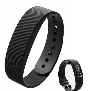 Lumelia Histrips Wrist Alarm, Histrips Onyx Vibration Alarm mit Lautlosem Vibrationswecker, 5 Alarmzeiten, 3 Vibrationsstufen, wiederaufladbar, verstellbares Armband (Schwarz)