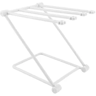 Beufee Kleiner Wäscheständer, Wäschetrockner Compact Klappbar Wäscheständer Geschirrtuchhalter Geschirrtuch Trockengestell Zusammenklappbarer Kunststoff-Küchenarbeitsplatten Organizer(Grau)