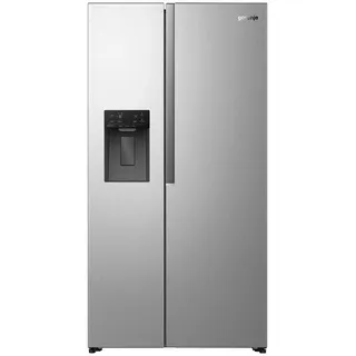 Gorenje NRS917E61X Side-by-Side (528 l, 1786 mm hoch, inox)