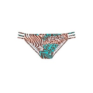 VENICE BEACH Bikini-Hose Damen türkis-bedruckt Gr.38