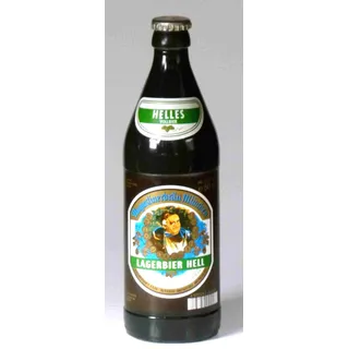 Bierkerze, Augustiner Hell 0,5 l - 2001 - Bayerische Bier Geschenke - Das perfekte Bier Geschenk für Bierfreunde, Bierliebhaber und Bierfans. Candele di birra – beer candles
