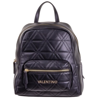 VALENTINO BAGS Rucksack Palm Re 9 Liter Damen, goldfarbende Reißverschlüsse schwarz