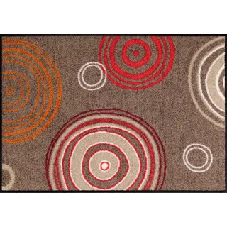 Erwin Müller Fußmatte "Kaiserslautern" braun/rot Größe 75x120 cm