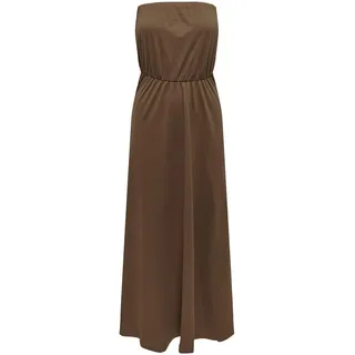 Only Damen ONLMAY BANDEU Maxi JRS Dress, Toffee, XL - XL