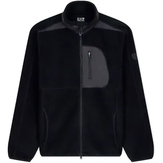 Ea7 Emporio Armani Ski Rider Fleece Mit Durchgehendem Reißverschluss - Black - 2XL