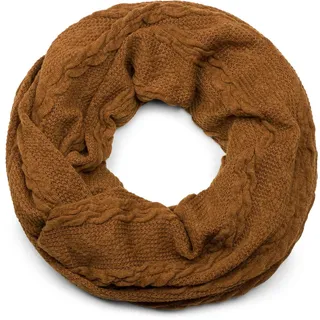 Stylebreaker Feinstrick Loop Schal in Cognac | Gr.: onesize