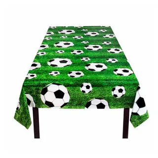 Boland Tischdecke Fußball 62509 180 x 120 cm Mehrfarbig