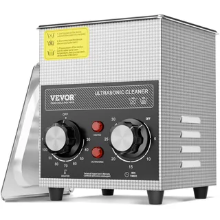 Vevor Ultraschallreiniger 2 L Silber