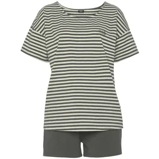 H.I.S. Shorty Pyjama grau 48/50
