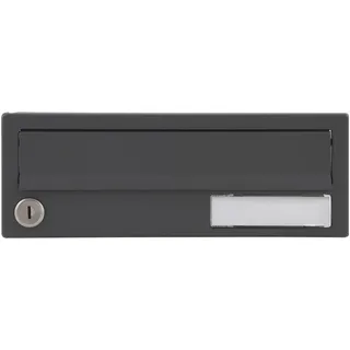 RENZ Ersatztüre für Hausbrieffachanlage 300 x 110 mm, basaltgrau RAL7012