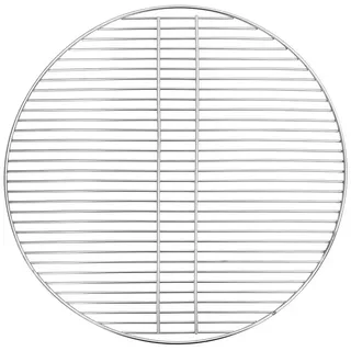 vidaXL Grillrost Silbern Ø60 cm Edelstahl