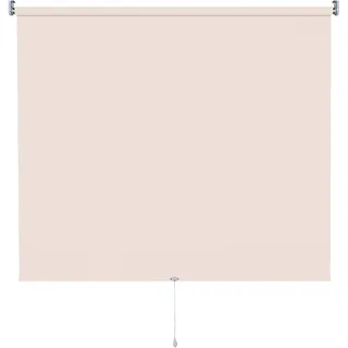 Verdunkelungsrollo Springrollo Mittelzugrollo 13 Farben klemmfix Rollo ohne Bohren Breite 62-202 cm Höhe 180 cm Fenster Vorhang blickdicht verdunkelnd klemmbar Klemmträger (82 x 180 cm / Creme)