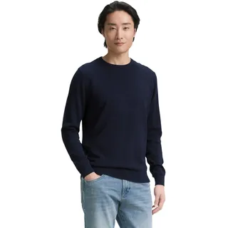 TOM TAILOR Herren Strickpullover mit Crewneck