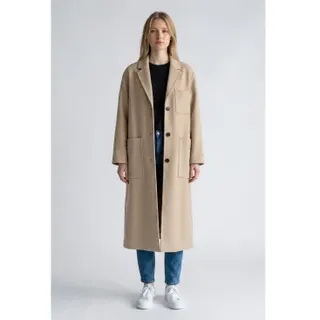 Weekend Max Mara für Damen. 2615011021600 Wkdgalosce beige Mantel (38), Lässig, Wolle
