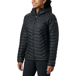 Columbia Powder Lite Hooded Damen Schwarz XS