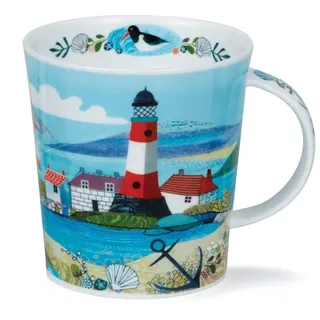 Dunoon Lomond High Tide Leuchtturm Tasse aus feinem Knochenporzellan