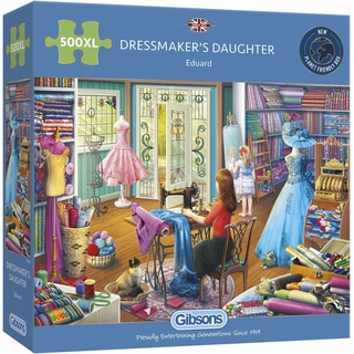 Gibsons Puzzle Dressmaker's Daughter 500XL Teile (500 Teile)
