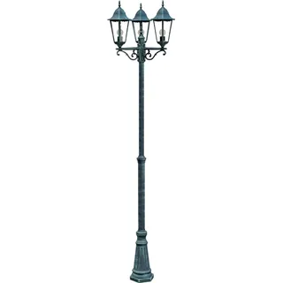 Garden Pleasure Außenleuchte Aluminium 220,0 cm inkl. Bewegungsmelder grün