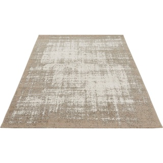 Teppich Campos, Andiamo, rechteckig, Höhe: 10 mm, Kurzflor, modernes Design, Wohnzimmer beige 67 cm x 140 cm x 10 mm