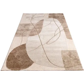 Paco Home Tuana 217 Kurzflorteppich 240 x 340 cm Beige