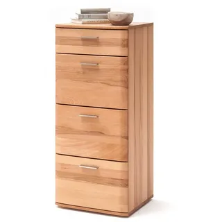 MCA furniture Sideboard Kommode Vedura mit Schubkästen, Kernbuche massiv braun